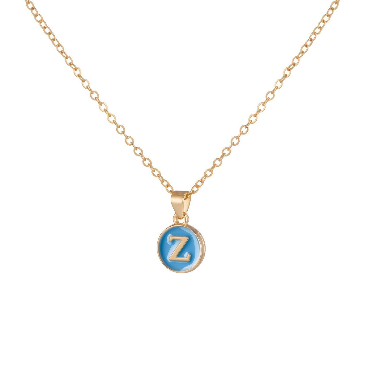 Enamel Love Letter Necklace