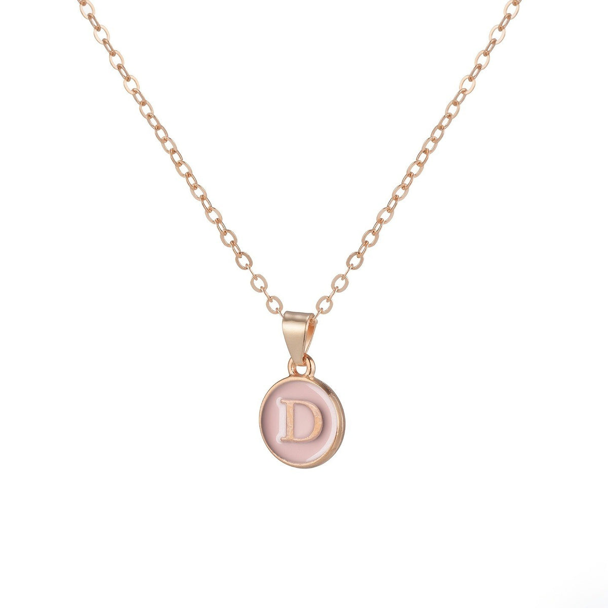 Enamel Love Letter Necklace