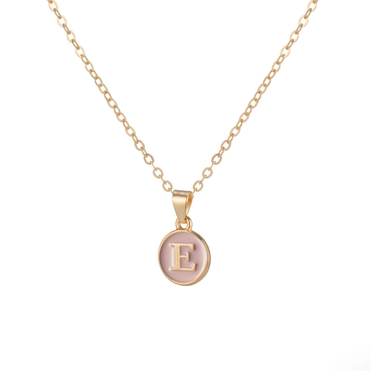 Enamel Love Letter Necklace