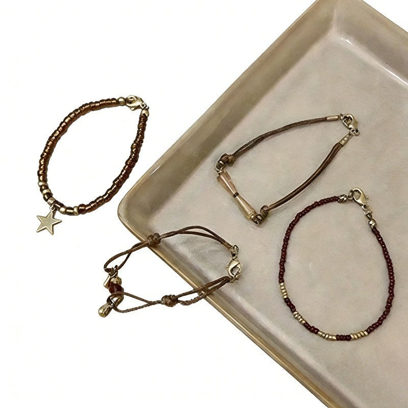 Bohemian Star Bead Bracelet Set