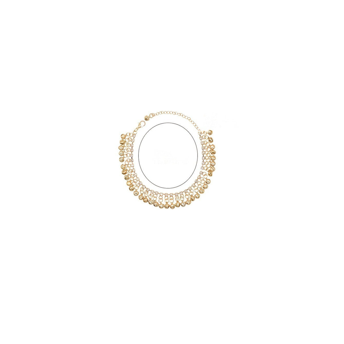 Crystal Bell Anklet