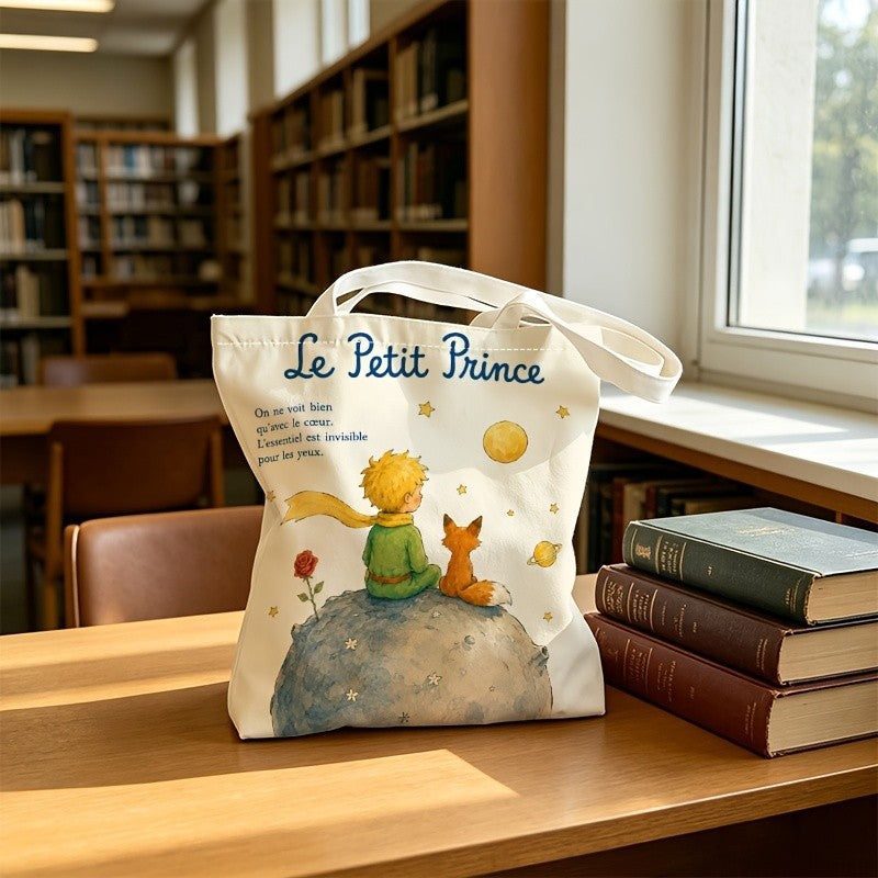 Little Prince Illustration Tote Bag