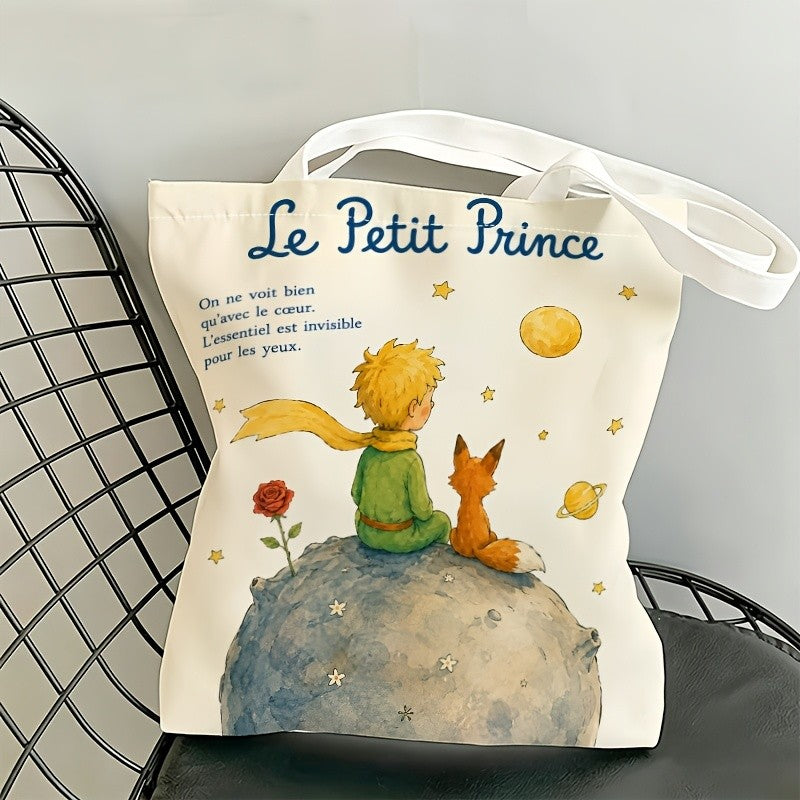Little Prince Illustration Tote Bag