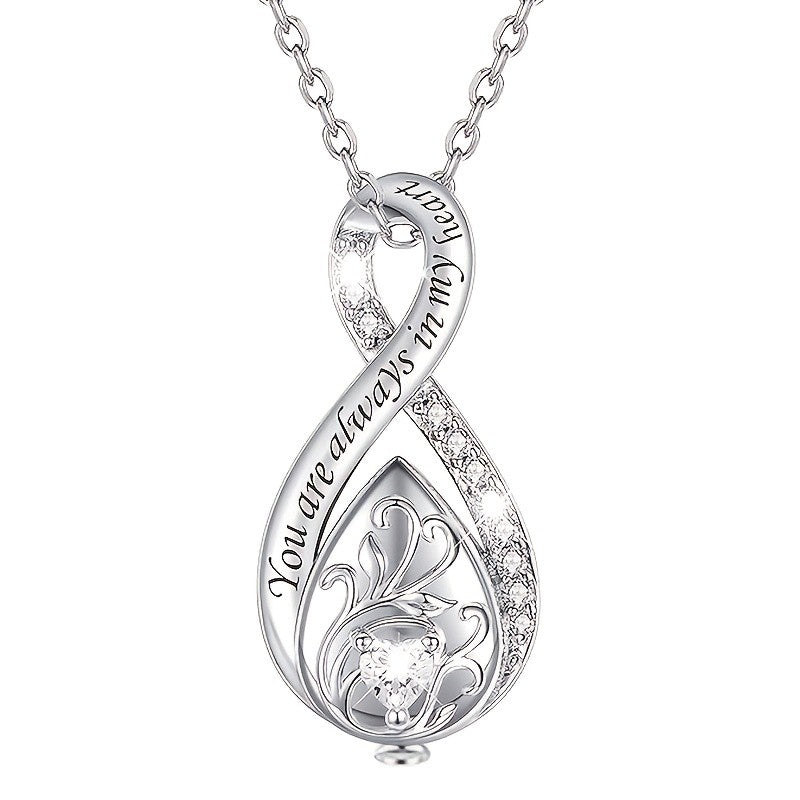 Infinity Keepsake Urn Necklace