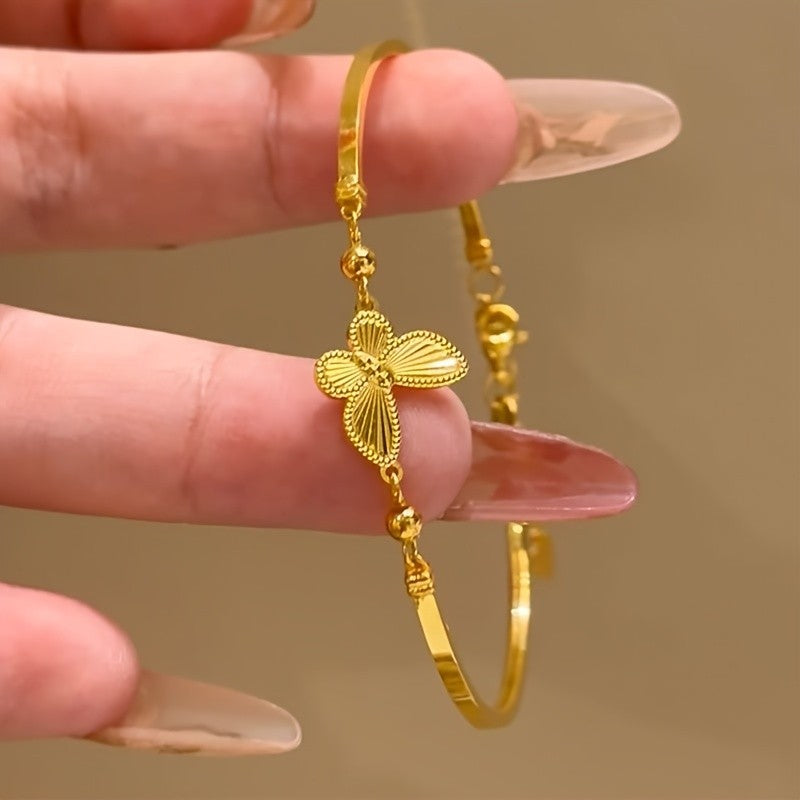 Butterfly Bangle Bracelet