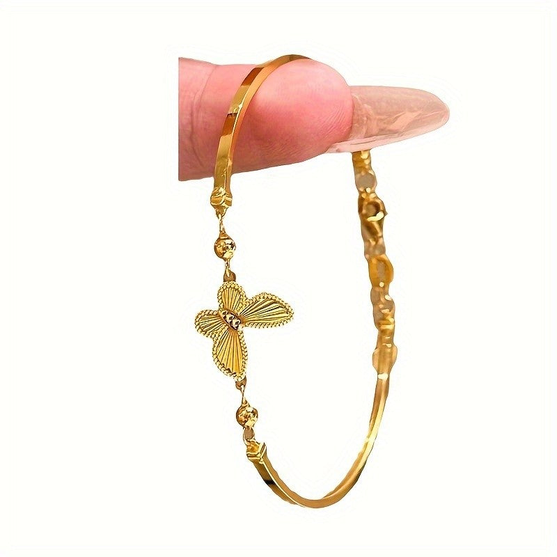 Butterfly Bangle Bracelet