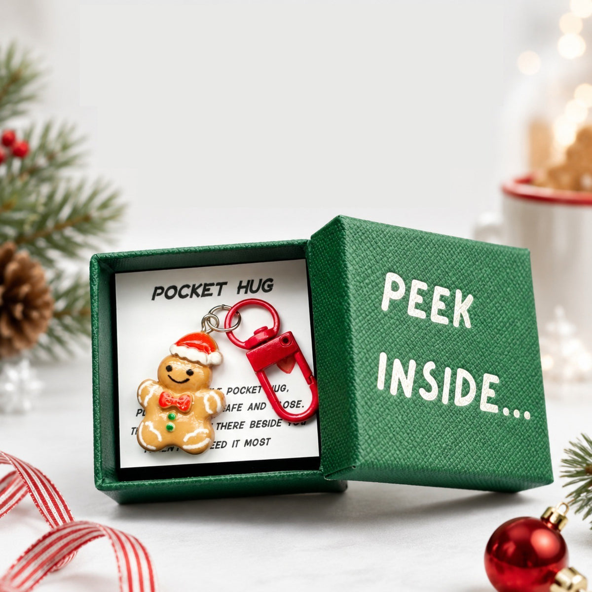 Festive Charm Keychain Set