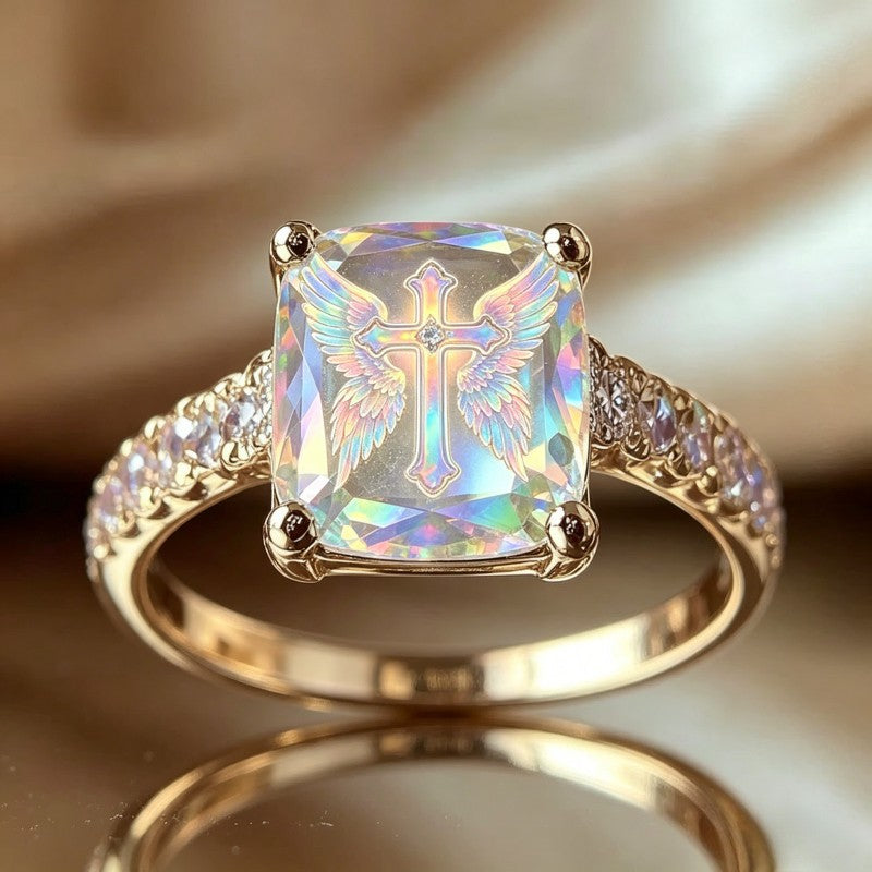 Angel Cross Ring