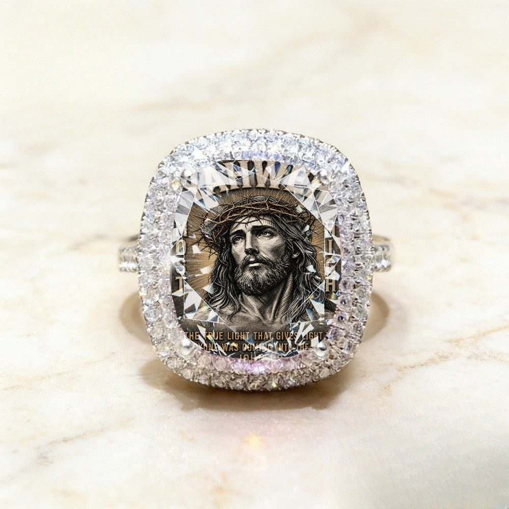 Square Crown of Thorns Ring