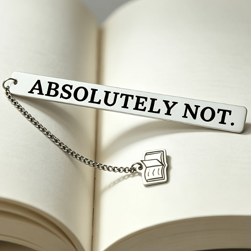 "Absolutely Not" Bookmark