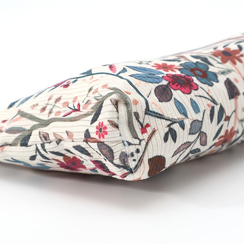Floral Bird Print Pouch
