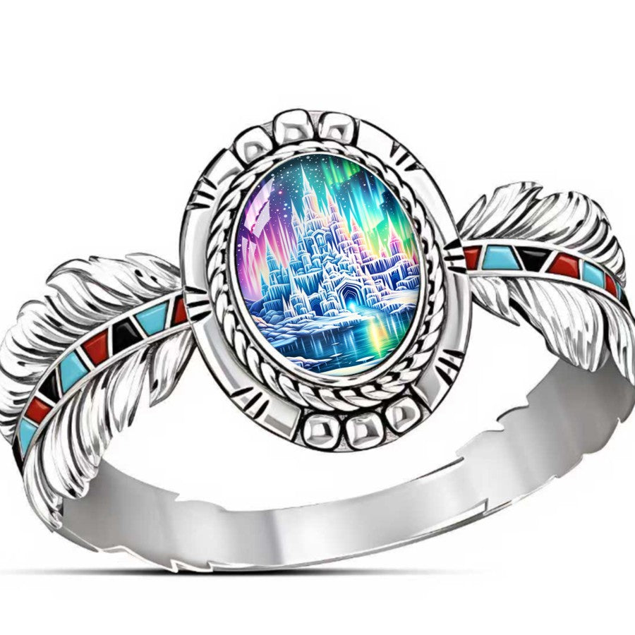 Aurora Castle Oval Ring
