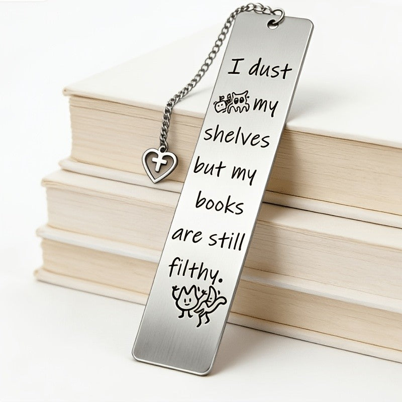 Funny Book Lover Bookmark