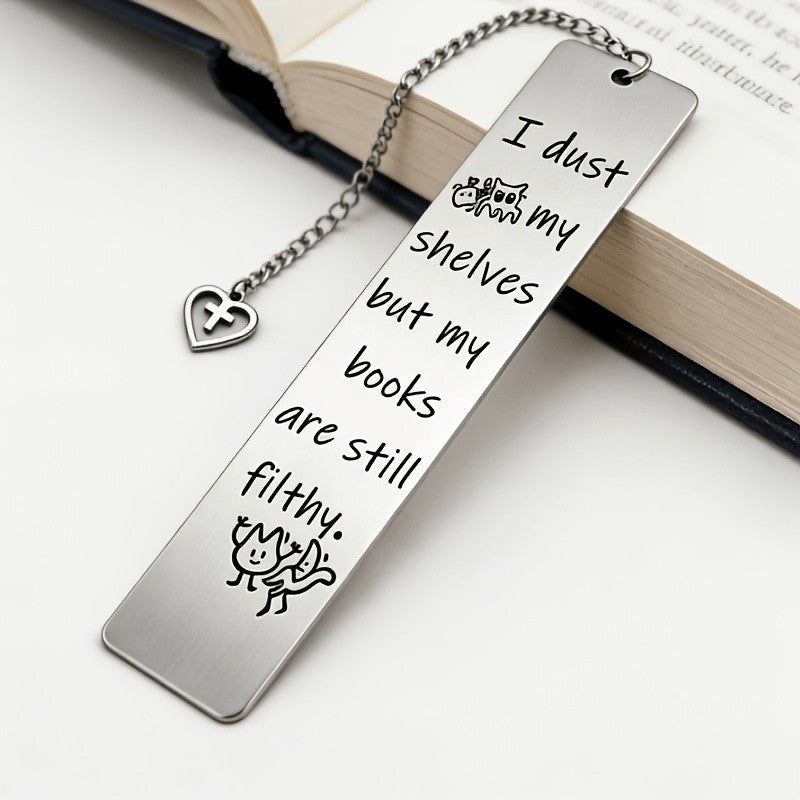 Funny Book Lover Bookmark