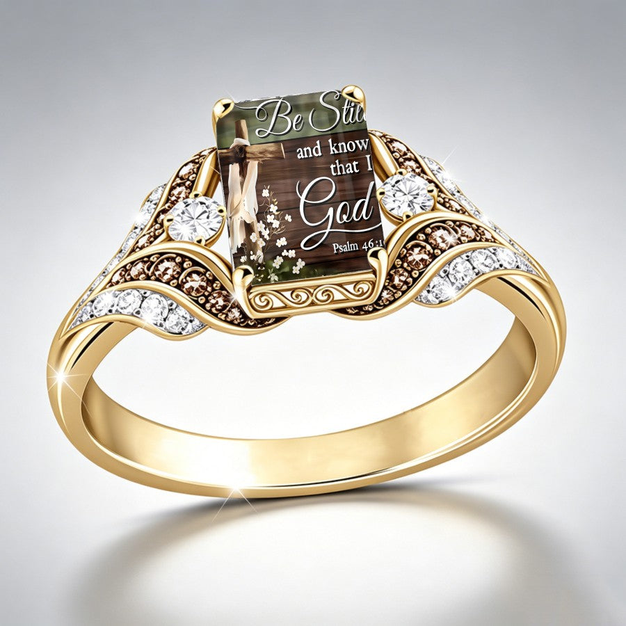 Be Still Faith Ring