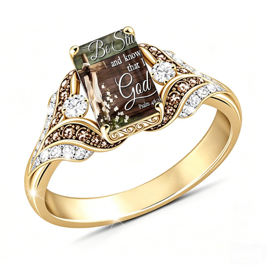 Be Still Faith Ring