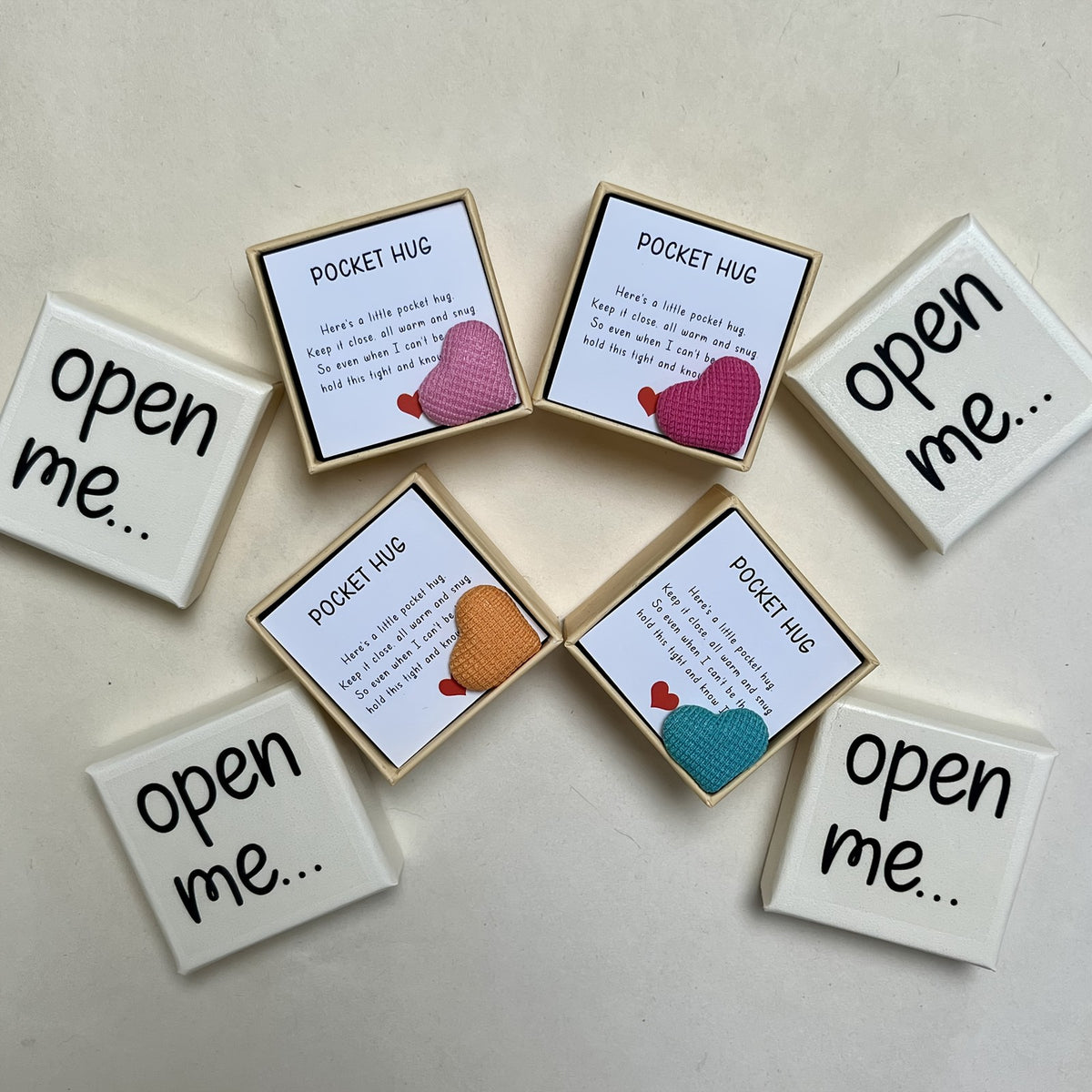 Pocket Hug Heart Keepsake Box