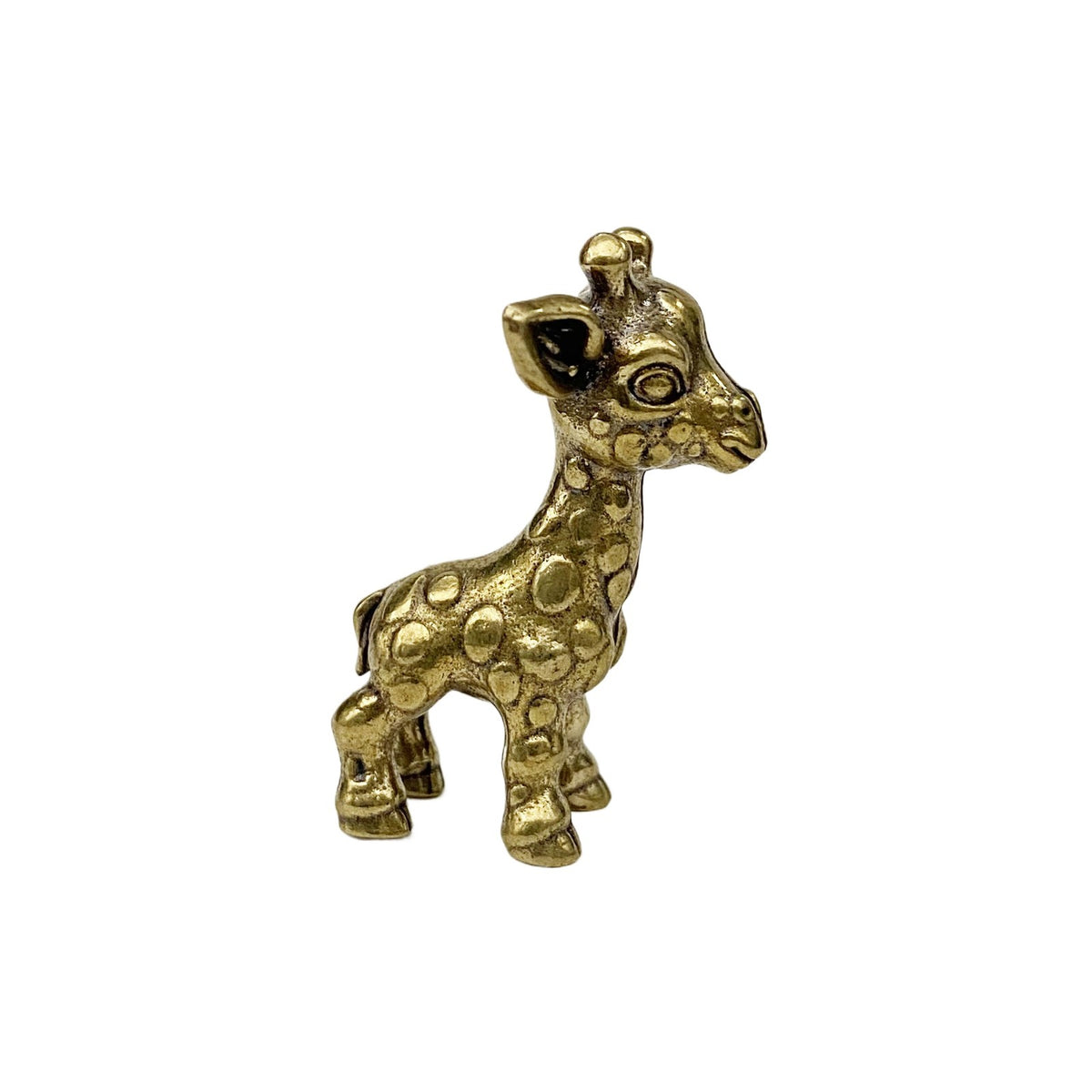 Brass Giraffe Figurine