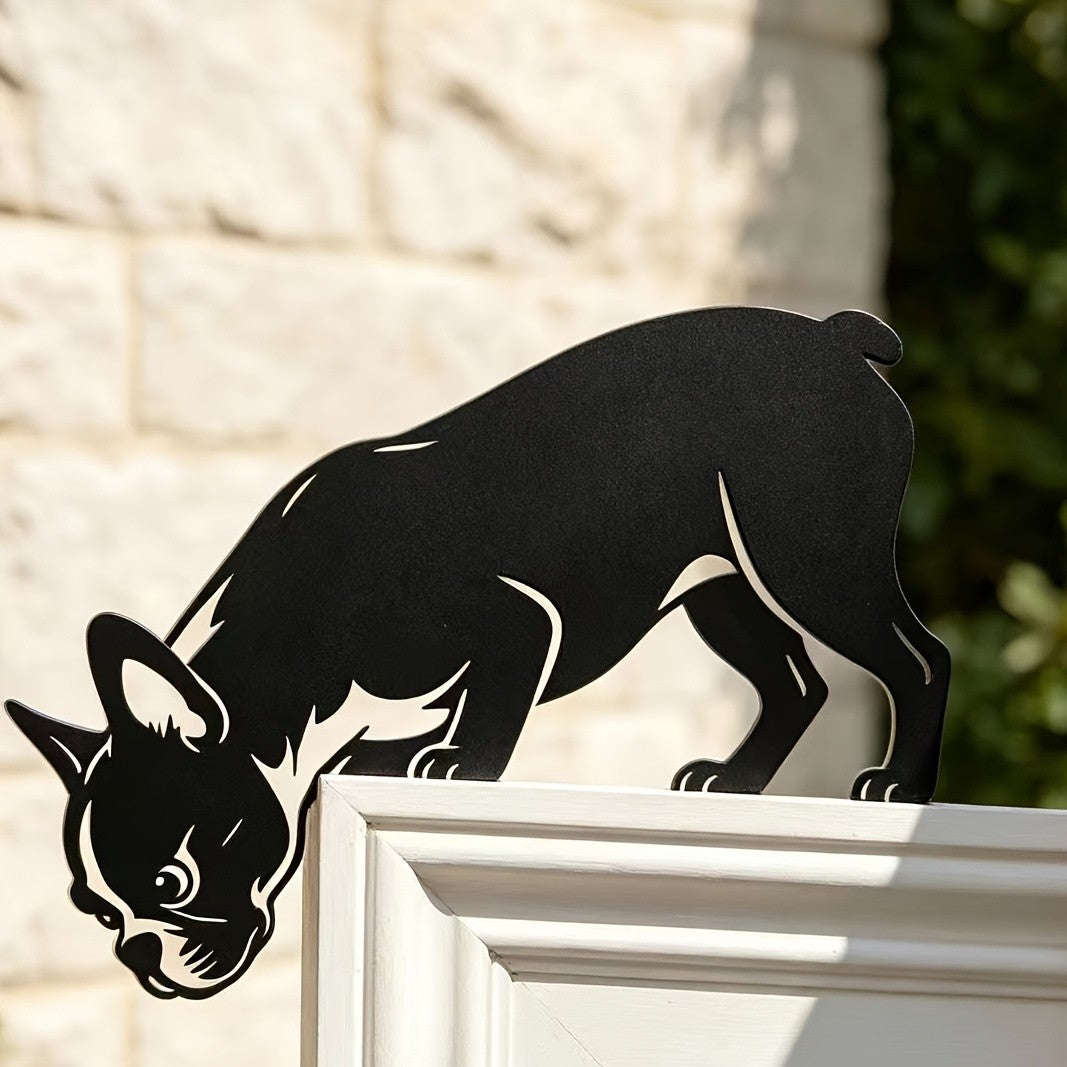 Boston Terrier Metal Wall Decor
