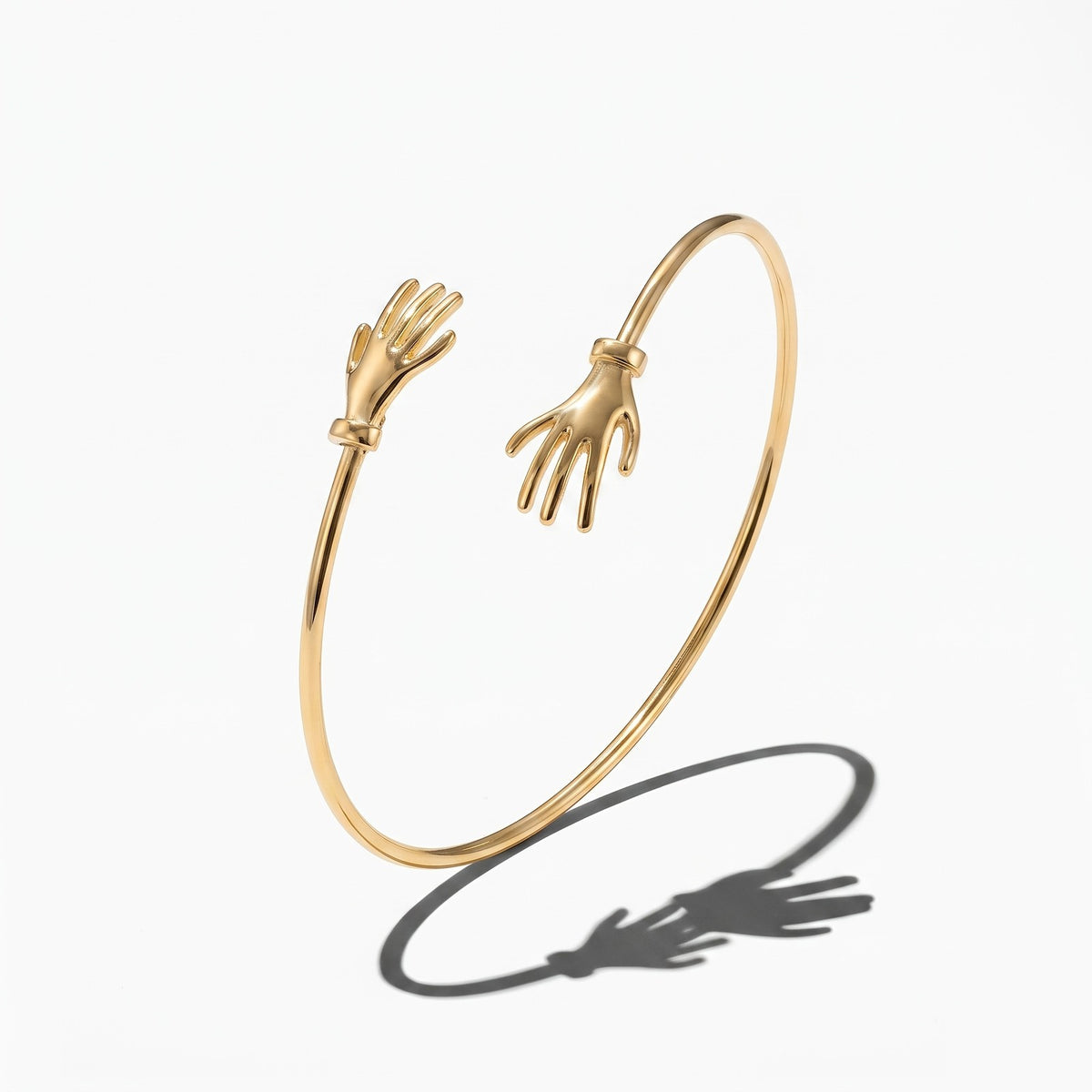 Hand Shape Open Anklet