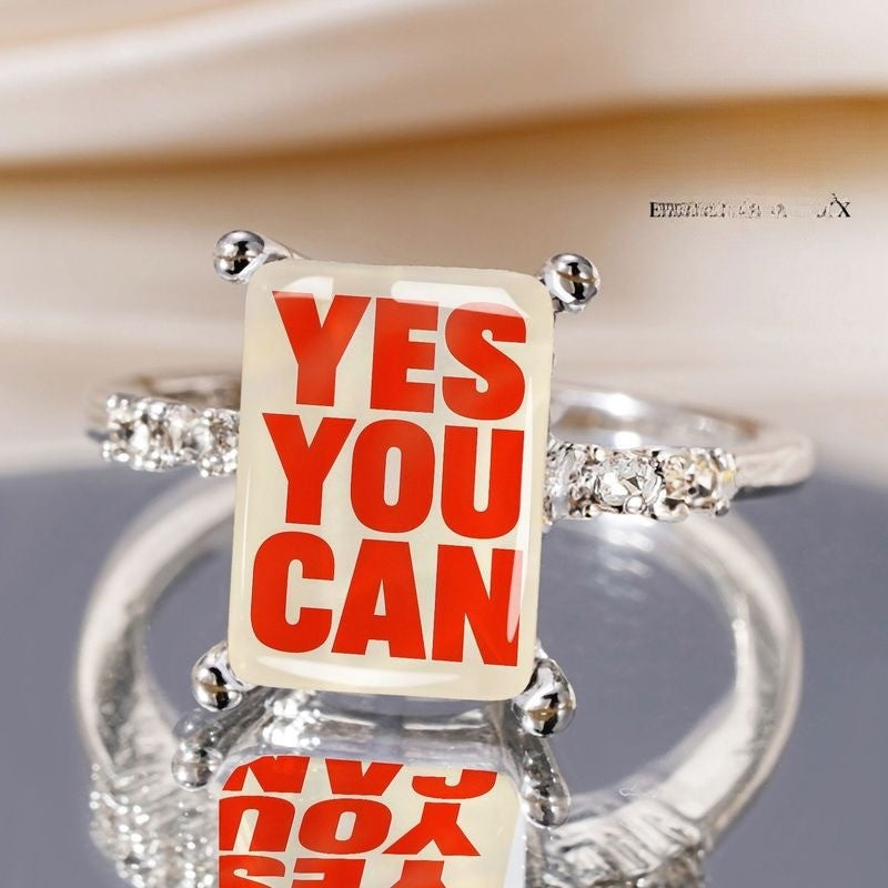 Yes You Can Rectangle Ring