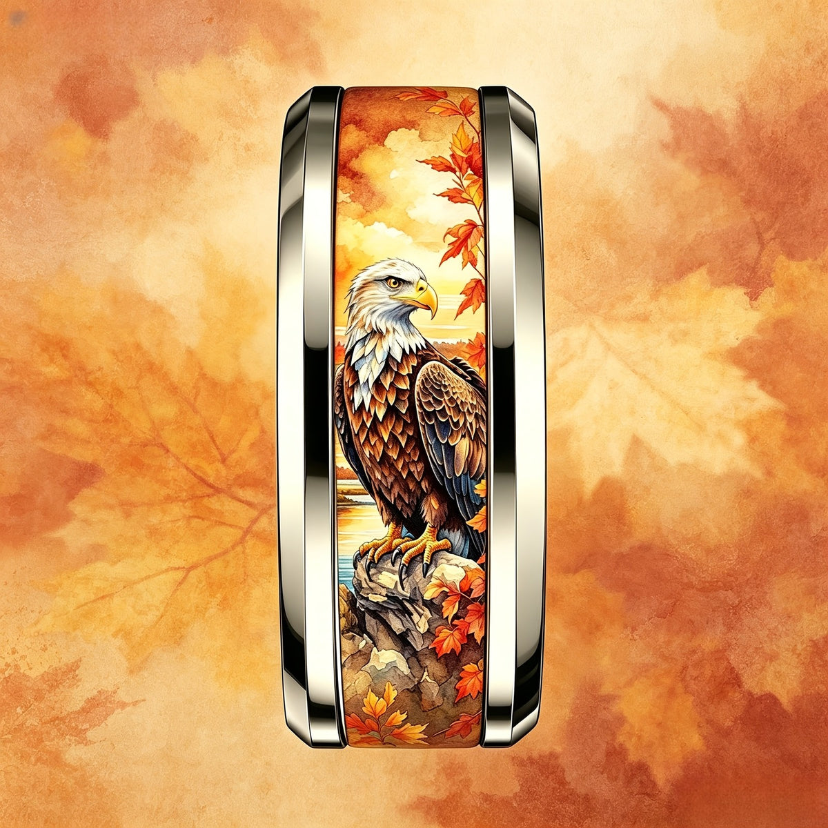 Autumn Eagle Statement Ring