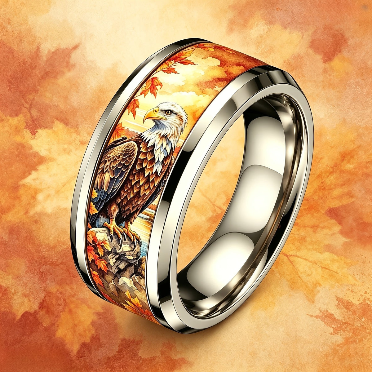 Autumn Eagle Statement Ring