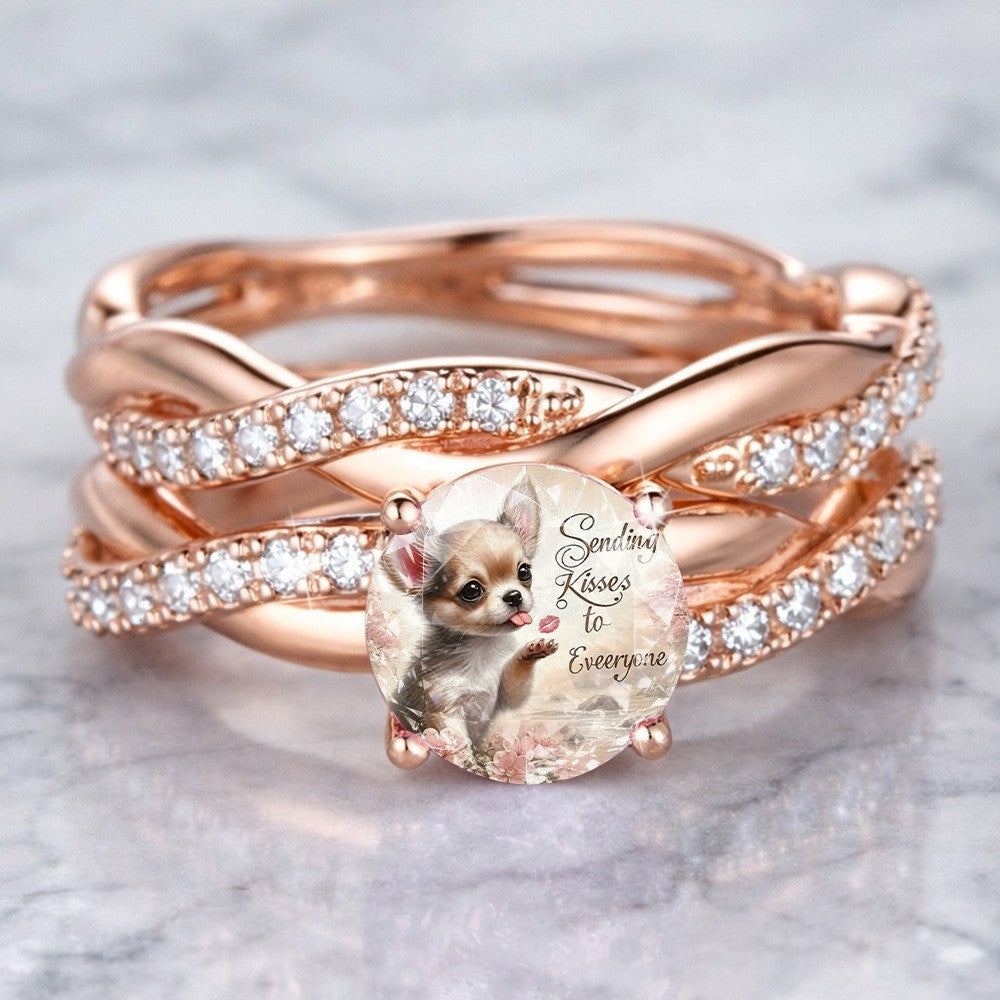 Charming Puppy Ring