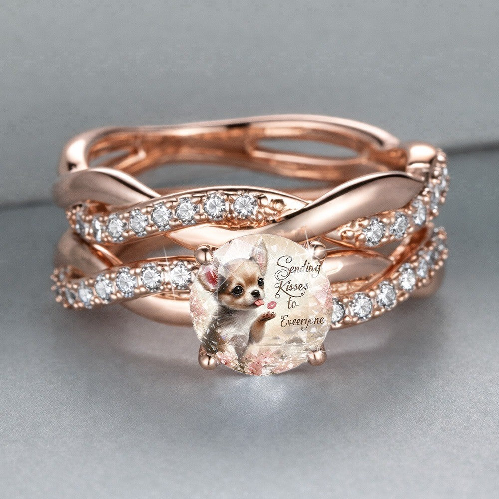 Charming Puppy Ring