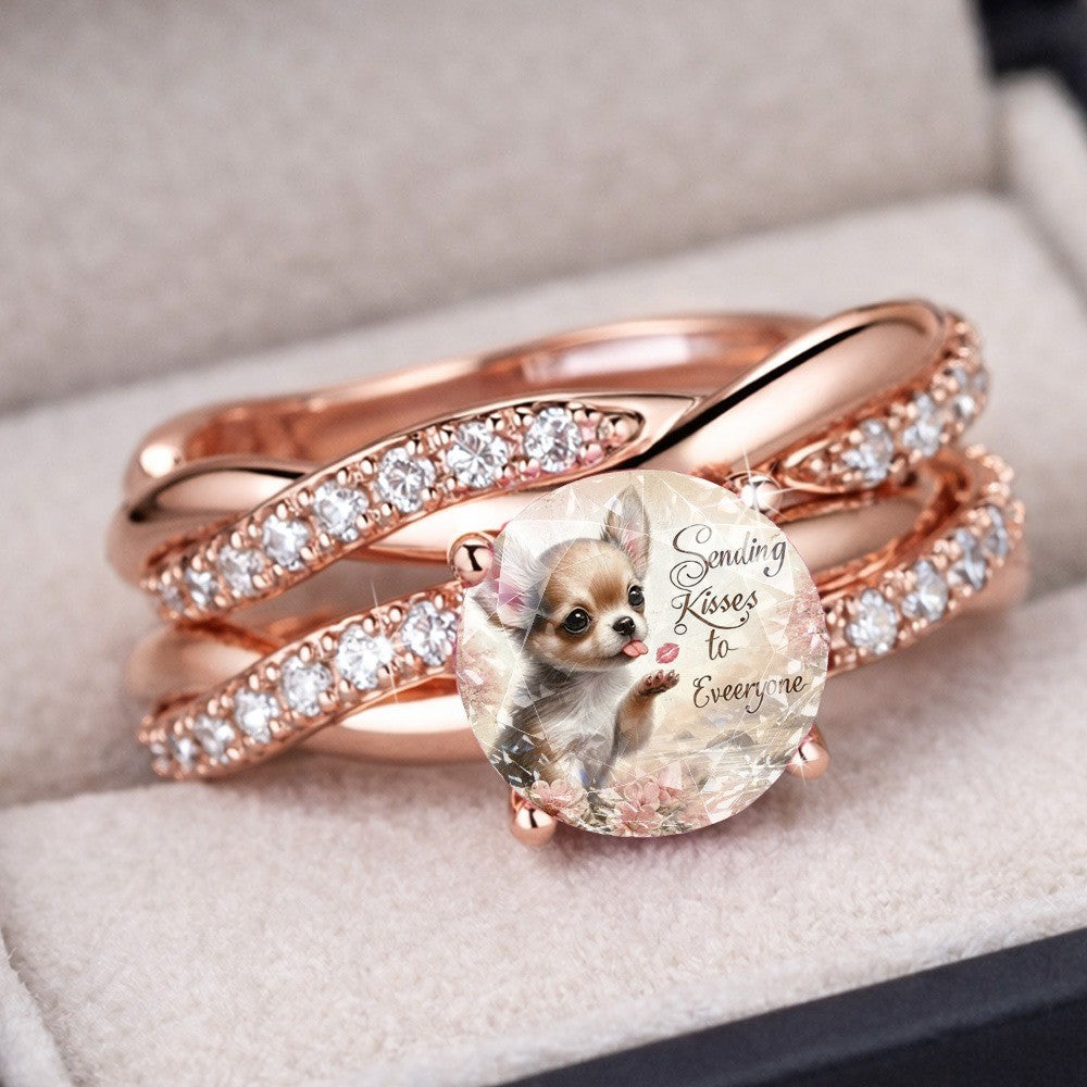Charming Puppy Ring