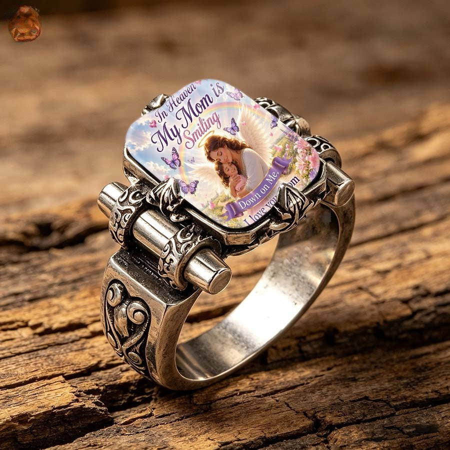 Angel Mother & Daughter Memorial Ring