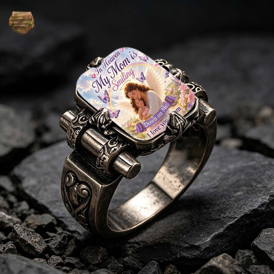 Angel Mother & Daughter Memorial Ring
