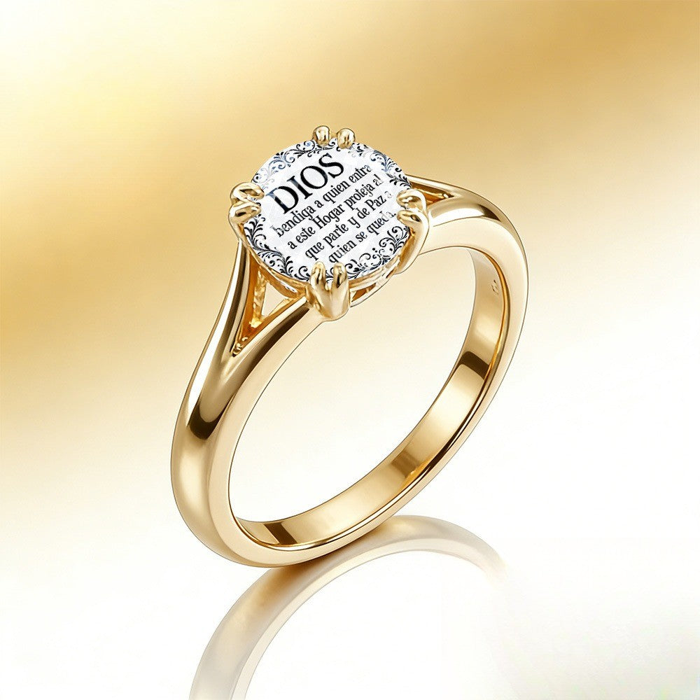 Dios Blessing Ring