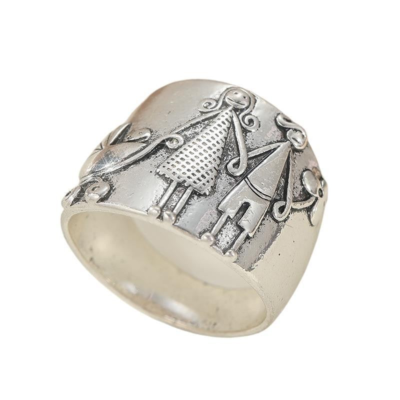 Happy Family Statement Ring