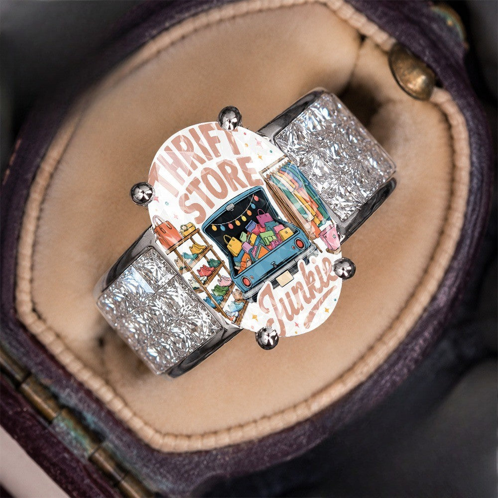 Thrift Store Scene Ring