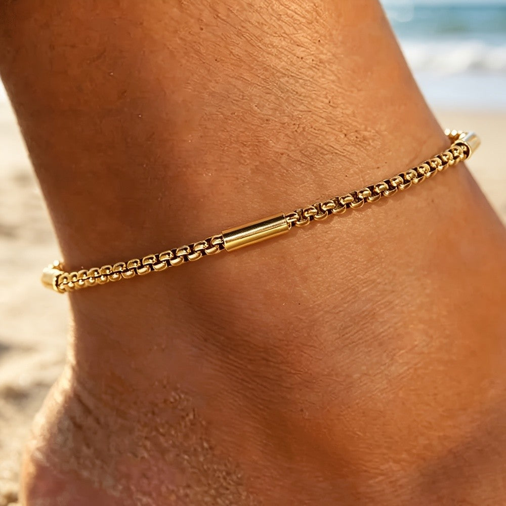 Bar Link Chain Anklet