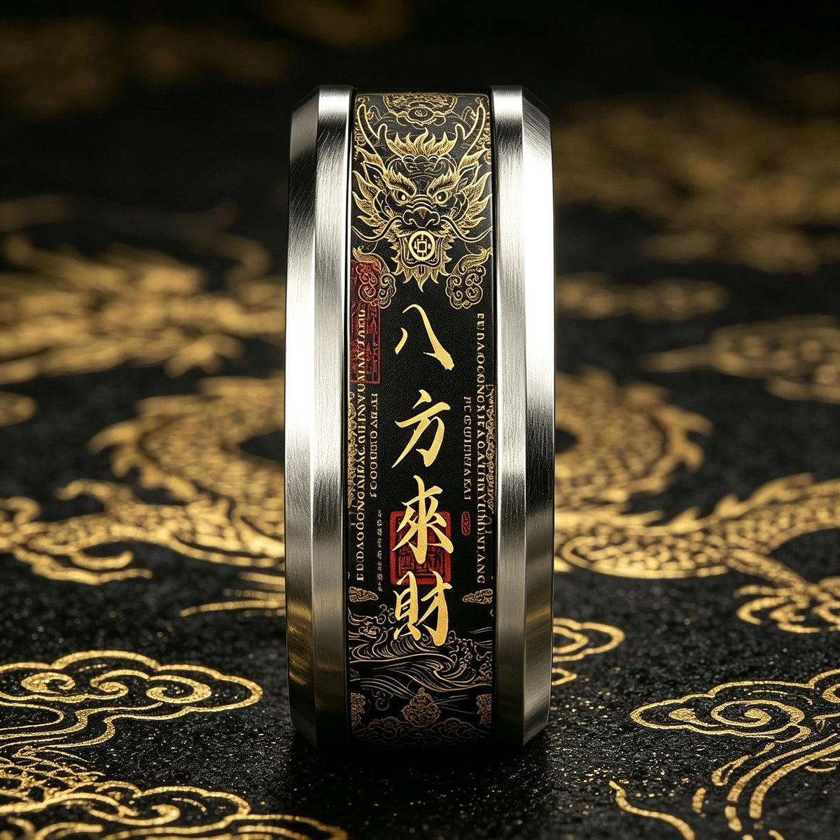 Dragon Octagonal Ring