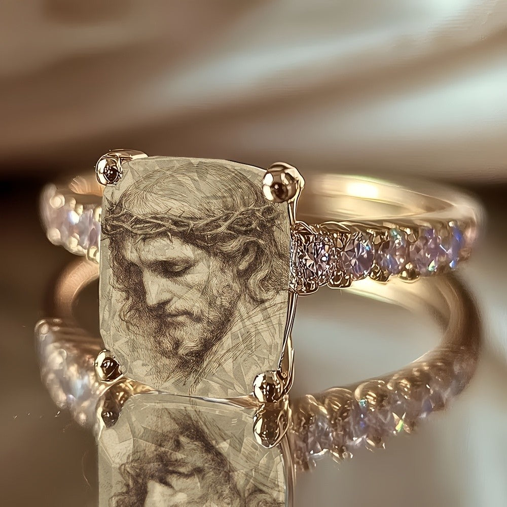 Crown of Thorns Square Ring