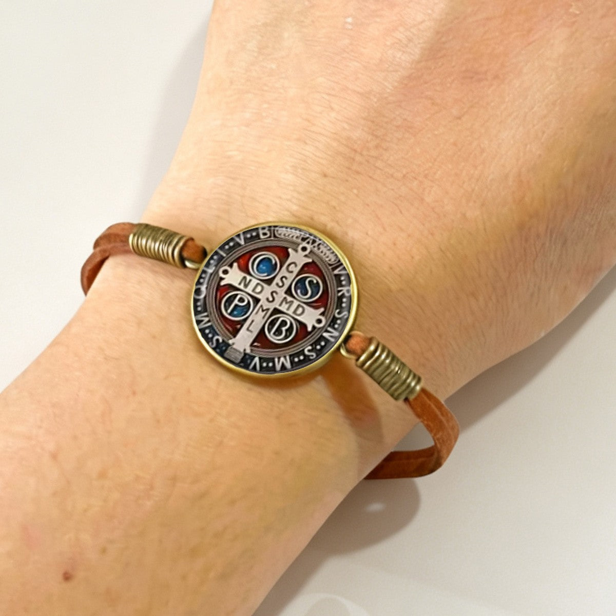 Saint Benedict Cross Bracelet