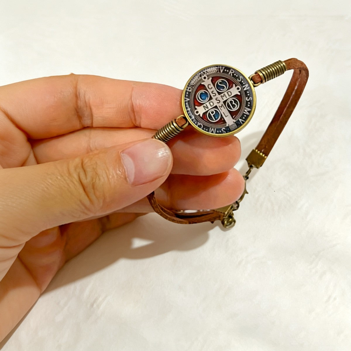Saint Benedict Cross Bracelet