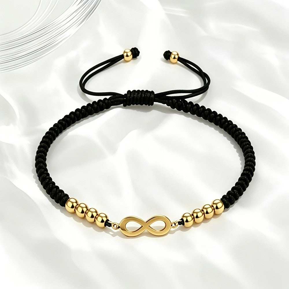 Infinity Symbol Bead Bracelet