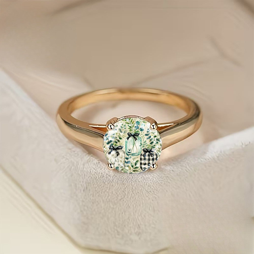 Botanical Vase Ring