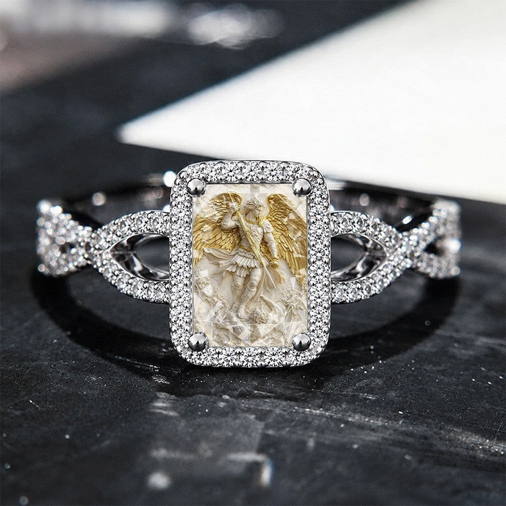 Angel Warrior Square Ring