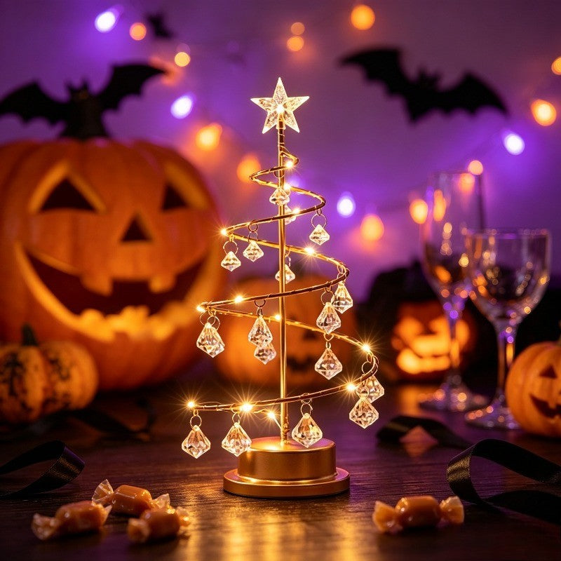 Crystal Star Tree Lamp