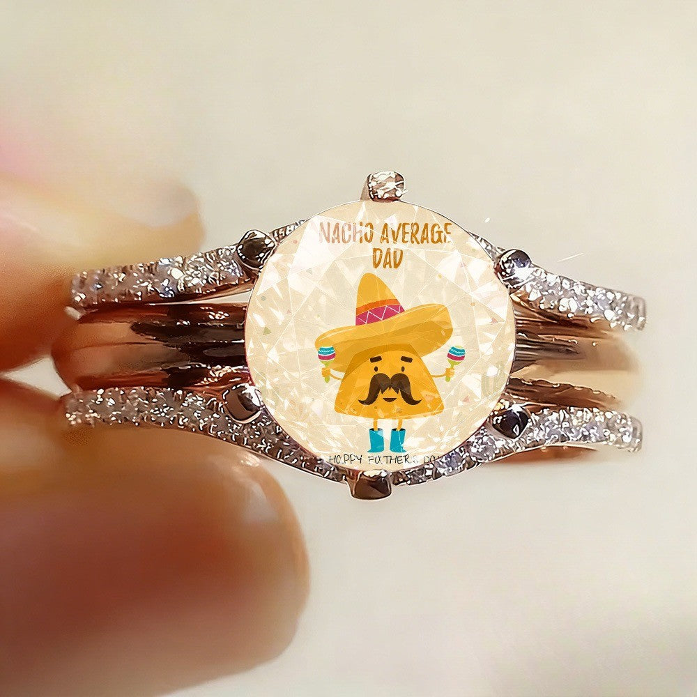 Nacho Average Dad Ring