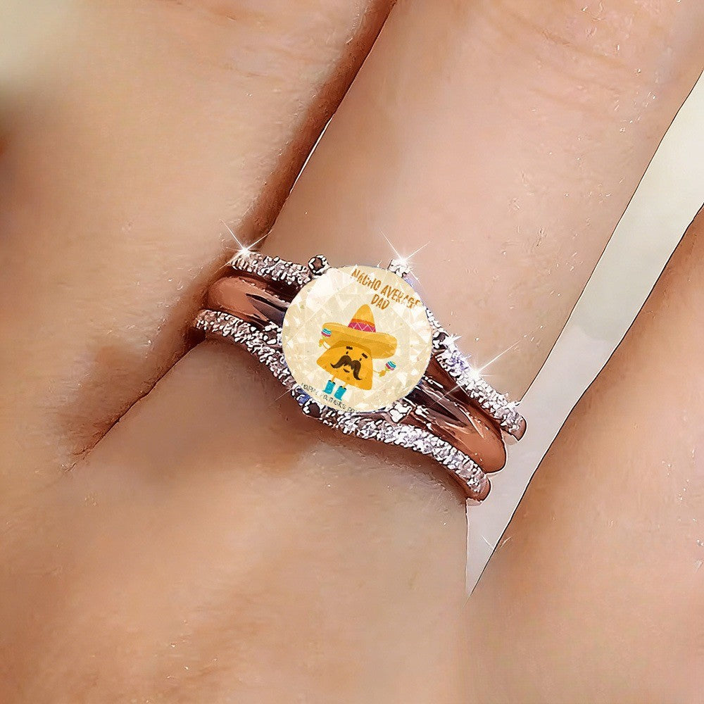 Nacho Average Dad Ring