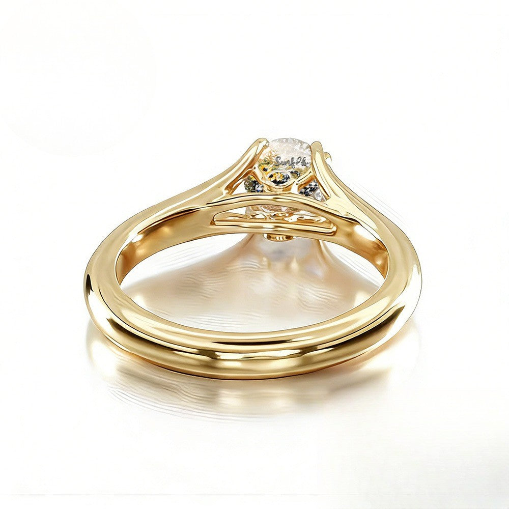 Sunflower Truck Glass Ring