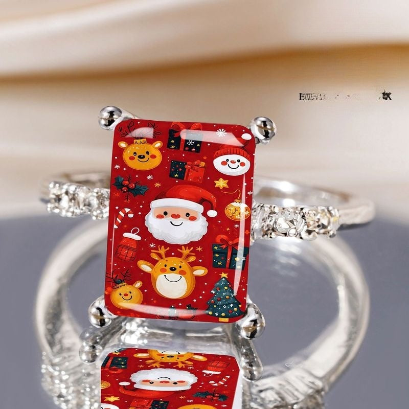 Festive Santa Claus Ring