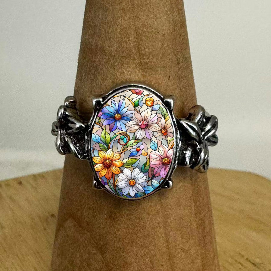 Botanical Garden Oval Ring