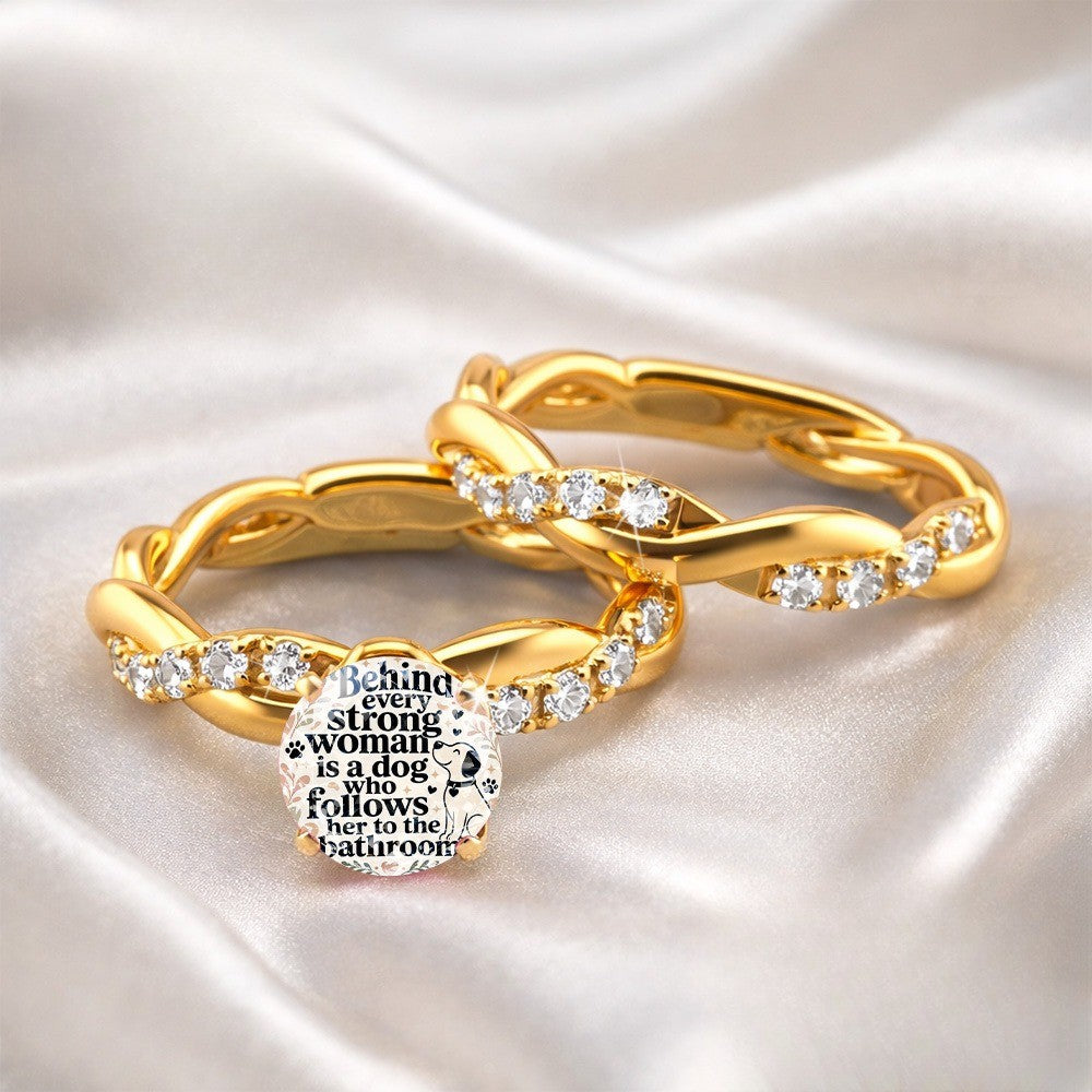 Twisted Dog Companion Ring